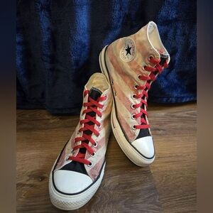 Converse Chuck Taylor All Star High Top Sneaker US Men’s Size 10 American Flag